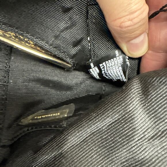 BCBG MAX AZRIA Gold Black Harlow Designer Purse Clutch Bag with Sequins NWT - Picture 15 of 15